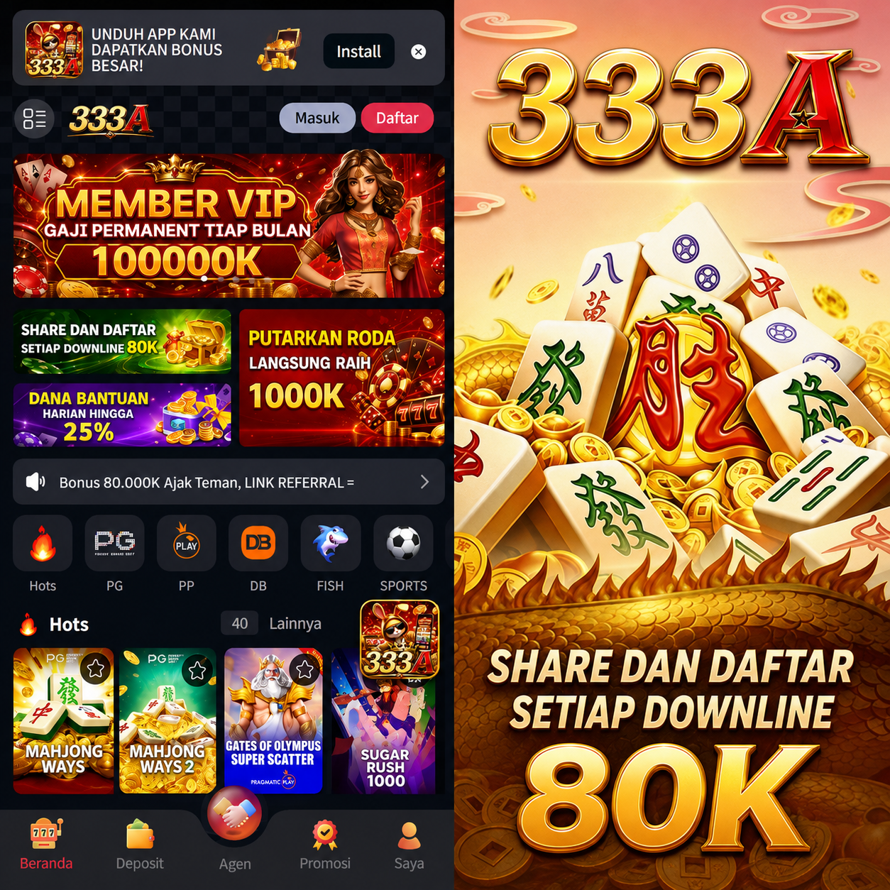 333A - Link Alternatif Game Kasino dan Slot Online