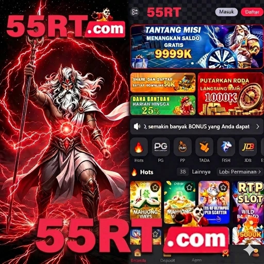 55RT - Situs Resmi Slot Online dari Berbagai Provider
