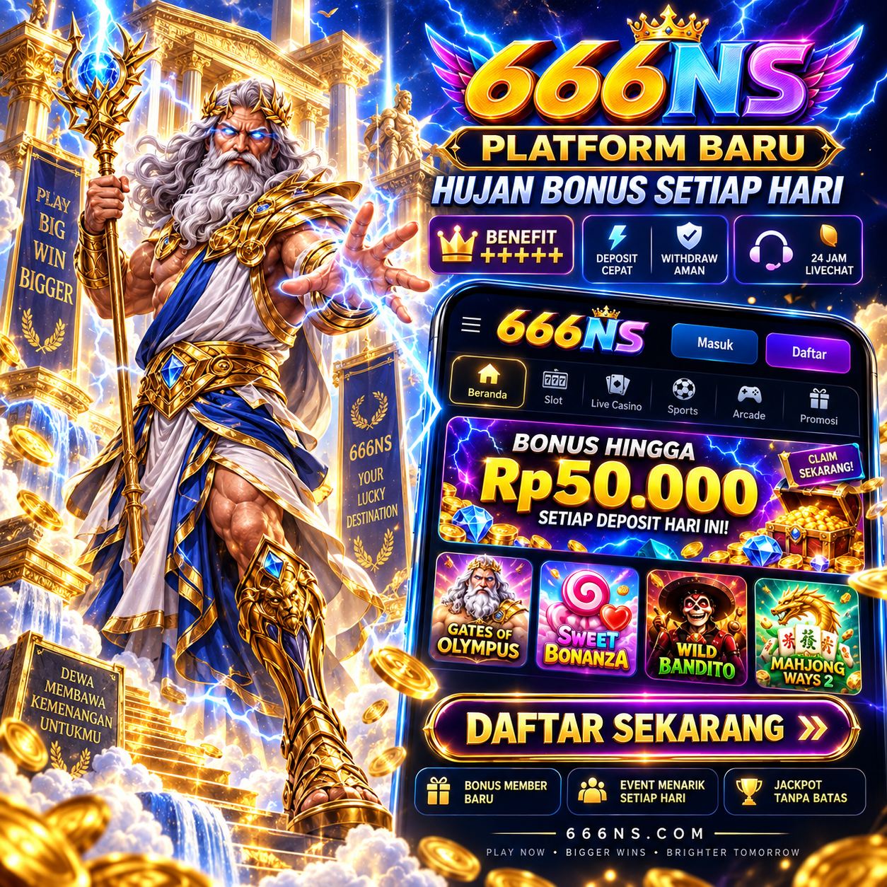 666NS - Situs Resmi Slot Online dari Berbagai Provider