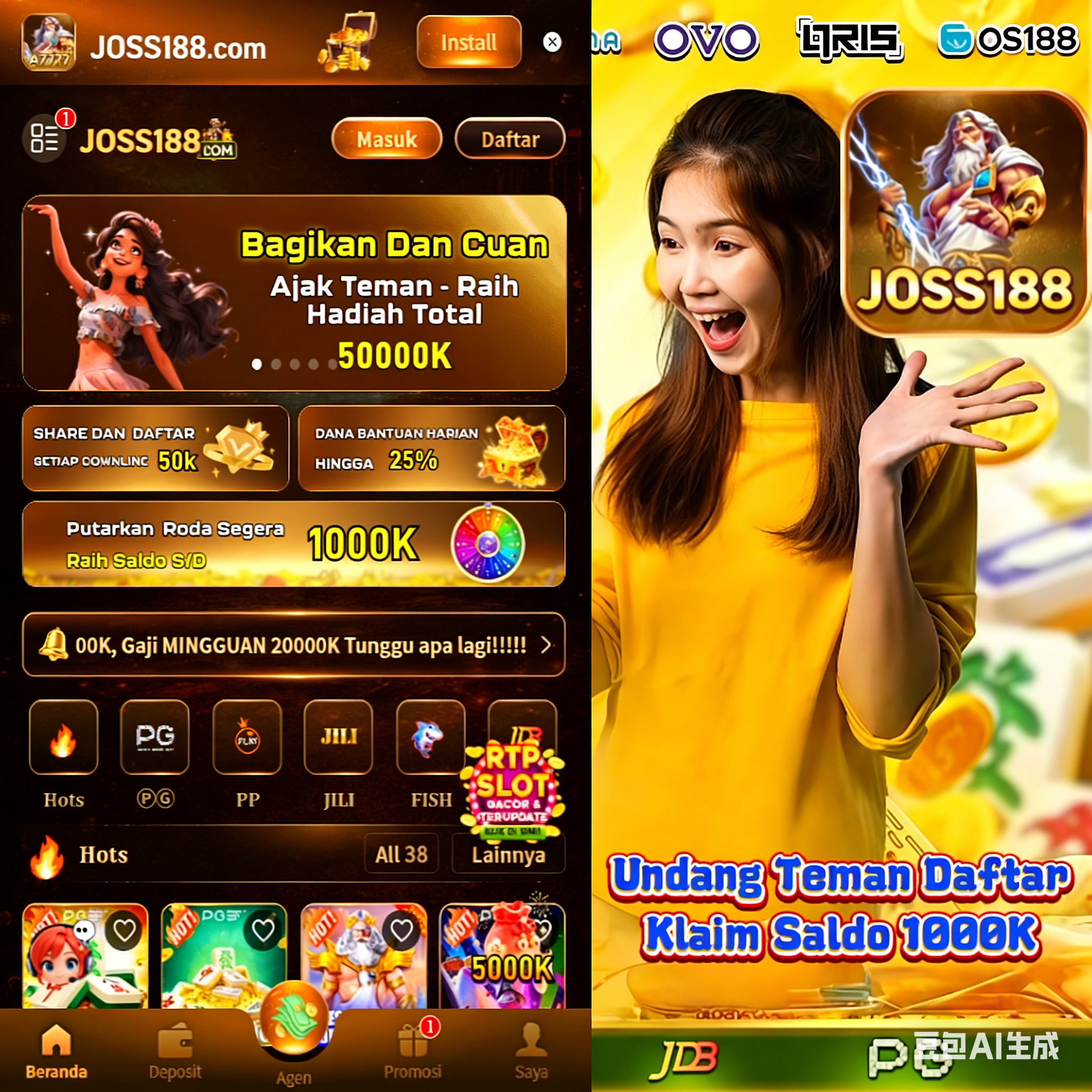 Pengalaman mobile joss188
