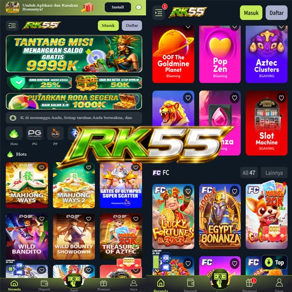 RP55 - Situs Resmi Slot Online dari Berbagai Provider